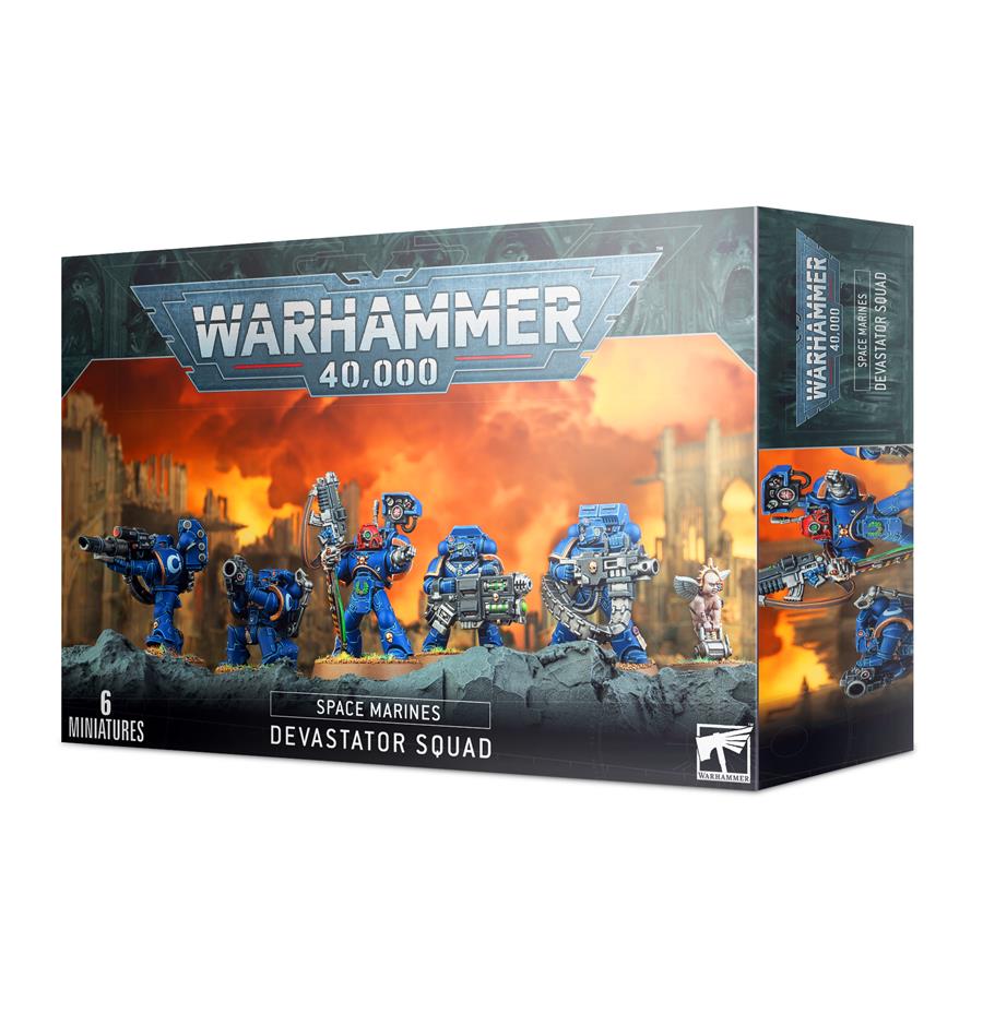 Warhammer 40,000: Marines espaciales Esquadra de devastadores | 48-15 | La botiga en català de jocs de taula moderns