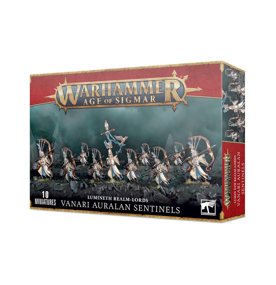Warhammer 40,000: Lumineth Soberanos Centinelas Auralanos Vanari | 87-58 | La botiga en català de jocs de taula moderns