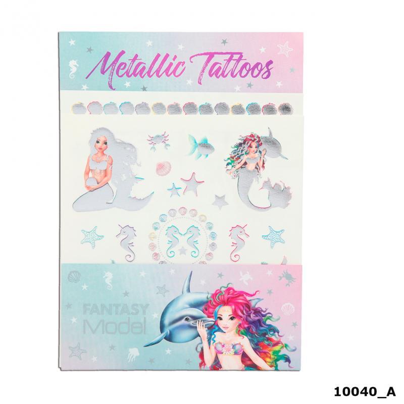 Fantasy Model mettalic tattoos Mermaid | 10040 | La botiga en català de jocs de taula moderns