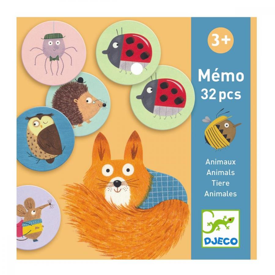 MEMO ANIMALS | DJ38116 | La botiga en català de jocs de taula moderns