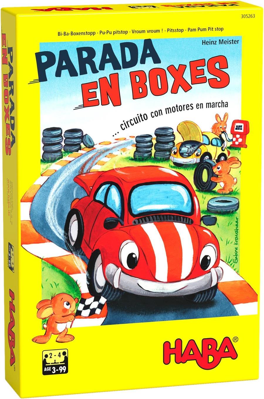 PARADA EN BOXES | HABA305263 | HEINZ MEISTER | La botiga en català de jocs de taula moderns