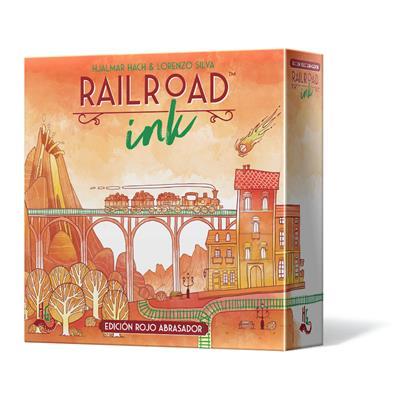 Railroad Ink Edición rojo abrasador | HGRRI02ES | Hjalmar Hach & Lorenzo silva | La botiga en català de jocs de taula moderns