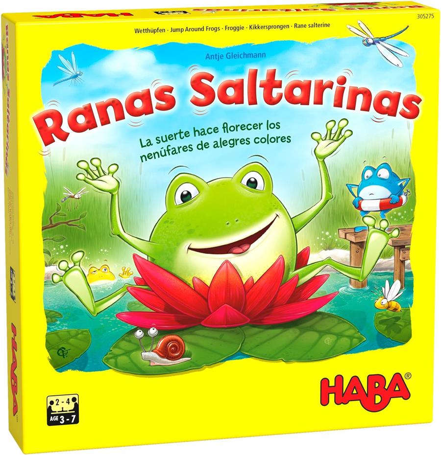 RANAS SALTARINAS | HABA305275 | ANTJE GLEICHMANN | La botiga en català de jocs de taula moderns