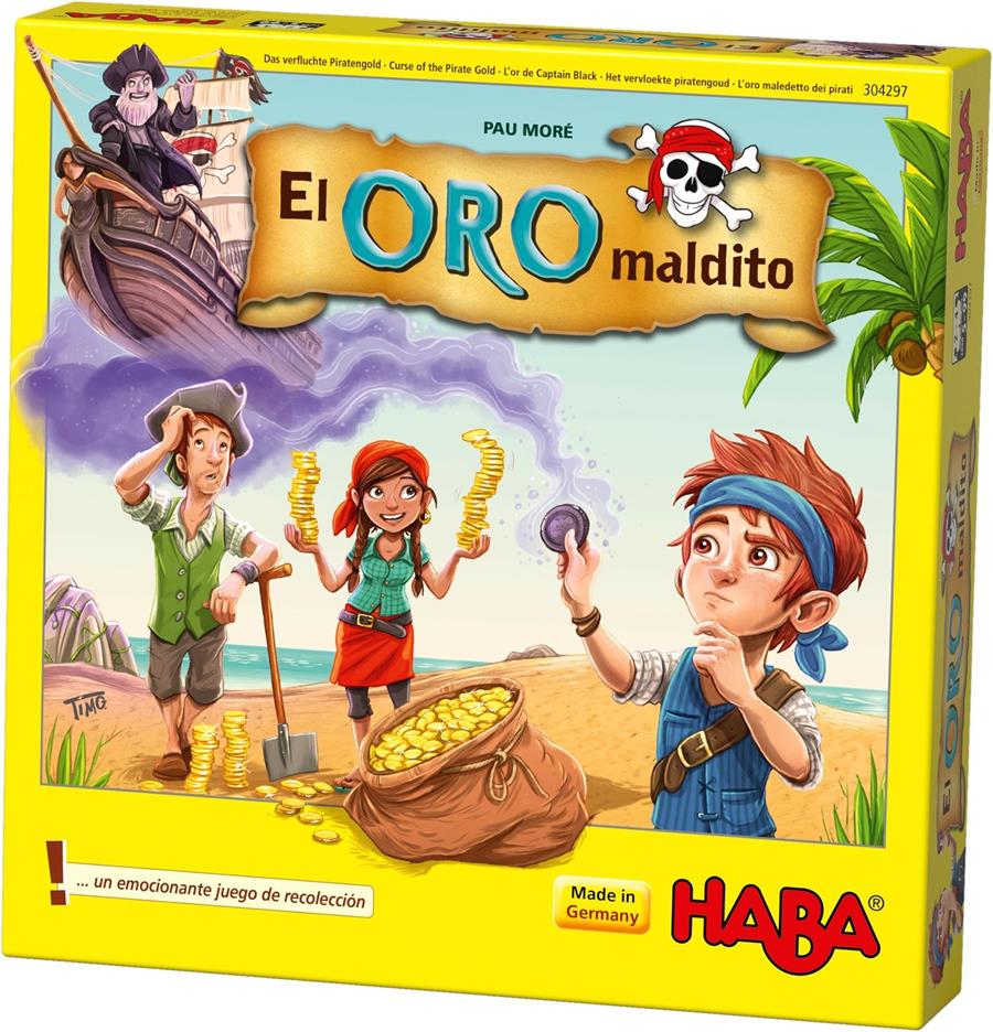 EL ORO MALDITO | HABA304297 | PAU MORÉ | La botiga en català de jocs de taula moderns