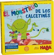 EL MONSTRUO DE LOS CALCETINES | HABA302255 | MICHAEL SCHACHT | La botiga en català de jocs de taula moderns