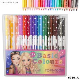 Top model Set 24 llàpis de colors | 6710 | La botiga en català de jocs de taula moderns