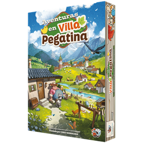 Aventuras en Villa Pegatina | BGPEGES | Corey Konieczka | La botiga en català de jocs de taula moderns