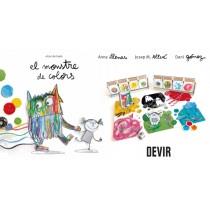 El Monstre de colors | BGMONSPCAT | Anna Llenas / Josep M. Allué / Dani Gómez | La botiga en català de jocs de taula moderns