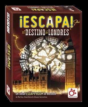 ¡Escapa! El Destino de Londres! | DV0002 | Martino Chiacchiera / Silvano Sorrentino | La botiga en català de jocs de taula moderns