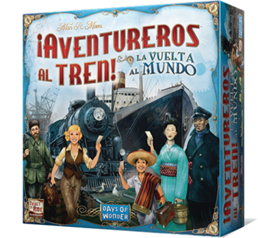 Aventureros al tren! La vuelta al Mundo | DW720826 | Alan R. Moon | La botiga en català de jocs de taula moderns