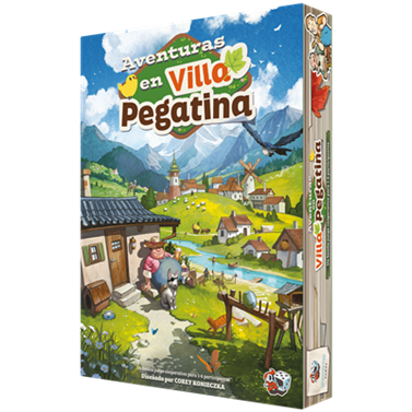 Aventuras en Villa Pegatina | BGPEGES | Corey Konieczka | La botiga en català de jocs de taula moderns