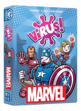 Virus Marvel | TRG-003virusmarvel | D.Cabrero / C.Lòpez / S. Santisteban | La botiga en català de jocs de taula moderns